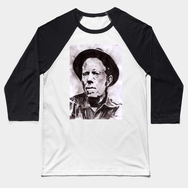 Waits - Ink Baseball T-Shirt by lucafon18